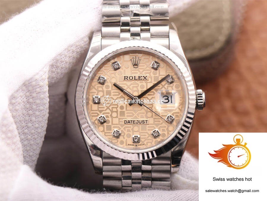 Rolex Datejust M126234-0023 36MM EW Factory Diamond-Studded Dial 1 Rolex Datejust M126234-0023 36MM EW Factory Diamond-Studded Dial 1