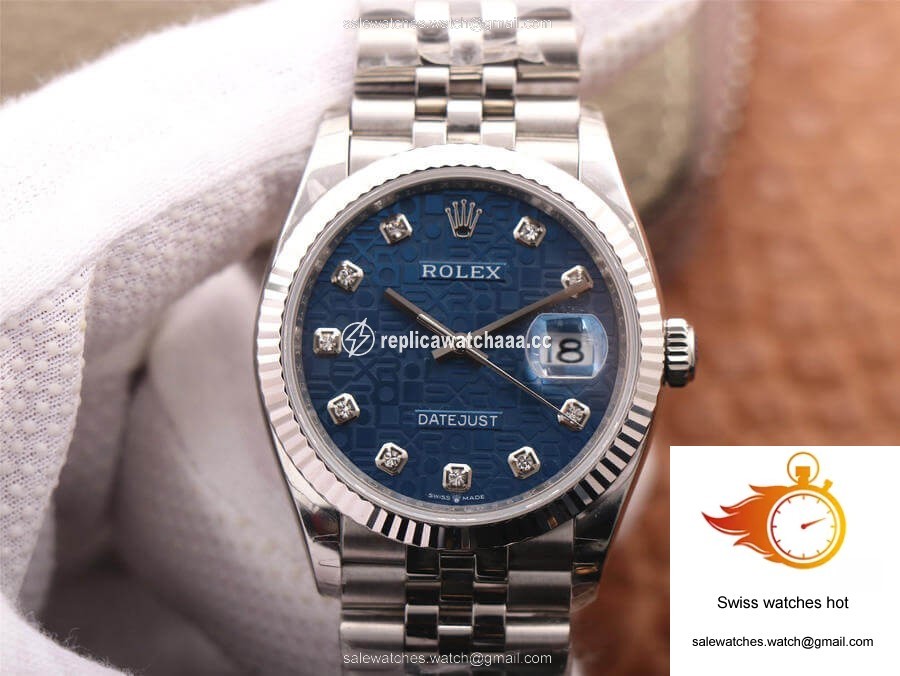 Rolex Datejust M126234-0011 36MM EW Factory Diamond-Studded Blue Dial 1 Rolex Datejust M126234-0011 36MM EW Factory Diamond-Studded Blue Dial 1