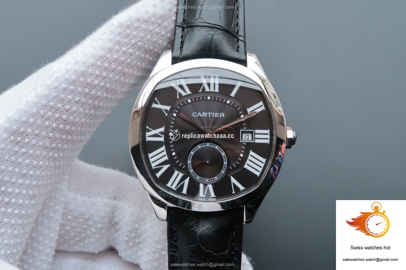 Drive De Cartier WSNM0009 V6 Factory Black Dial 1 Drive De Cartier WSNM0009 V6 Factory Black Dial 1