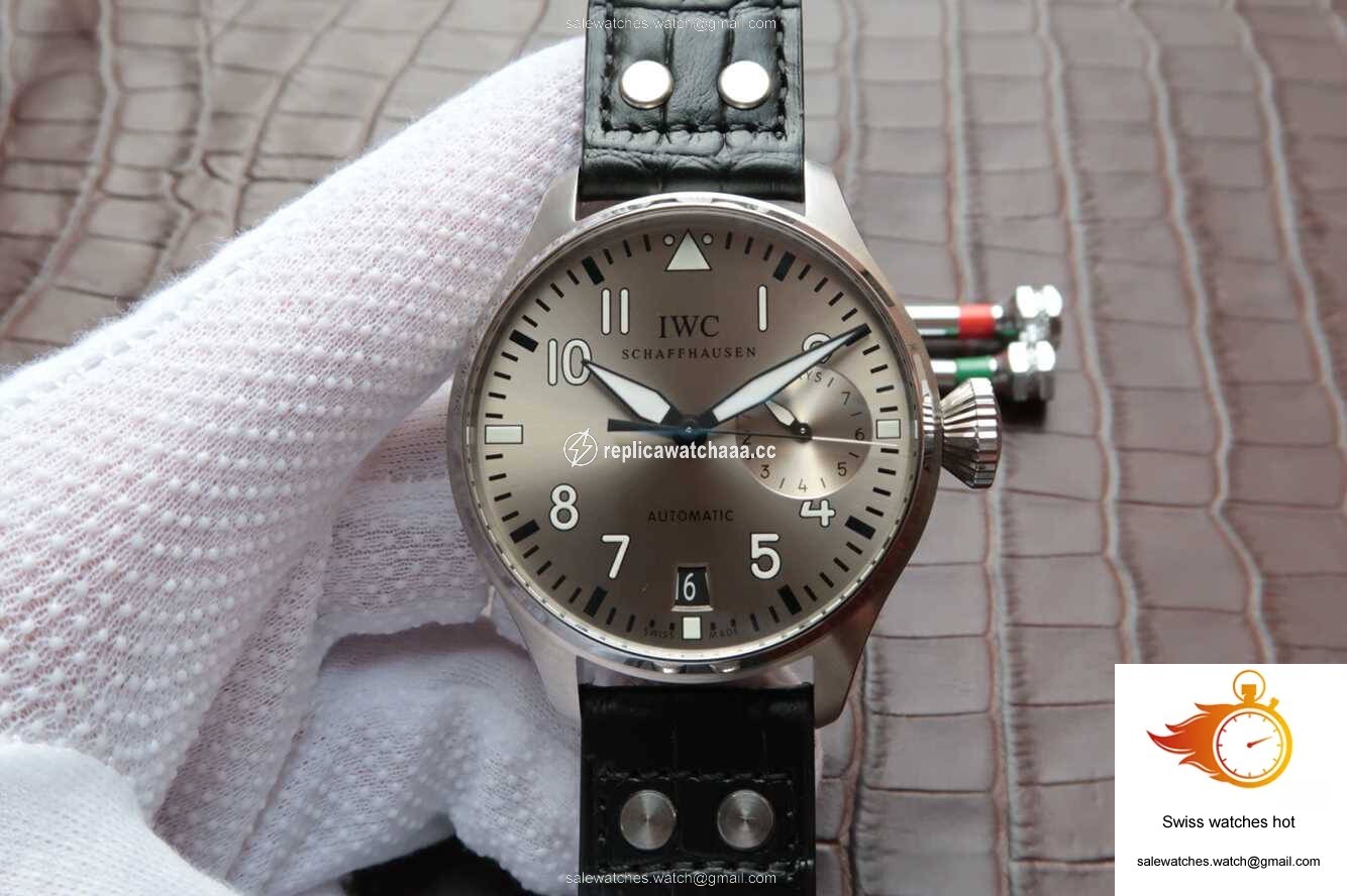 IWC Big Pilot IW500906 ZF Factory Rhodium Dial 1 IWC Big Pilot IW500906 ZF Factory Rhodium Dial 1