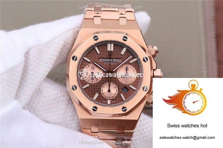 Audemars Piguet Royal Oak Chronograph 26331OR.OO.1220OR.02 OM Factory Brown Dial 1 Audemars Piguet Royal Oak Chronograph 26331OR.OO.1220OR.02 OM Factory Brown Dial 1