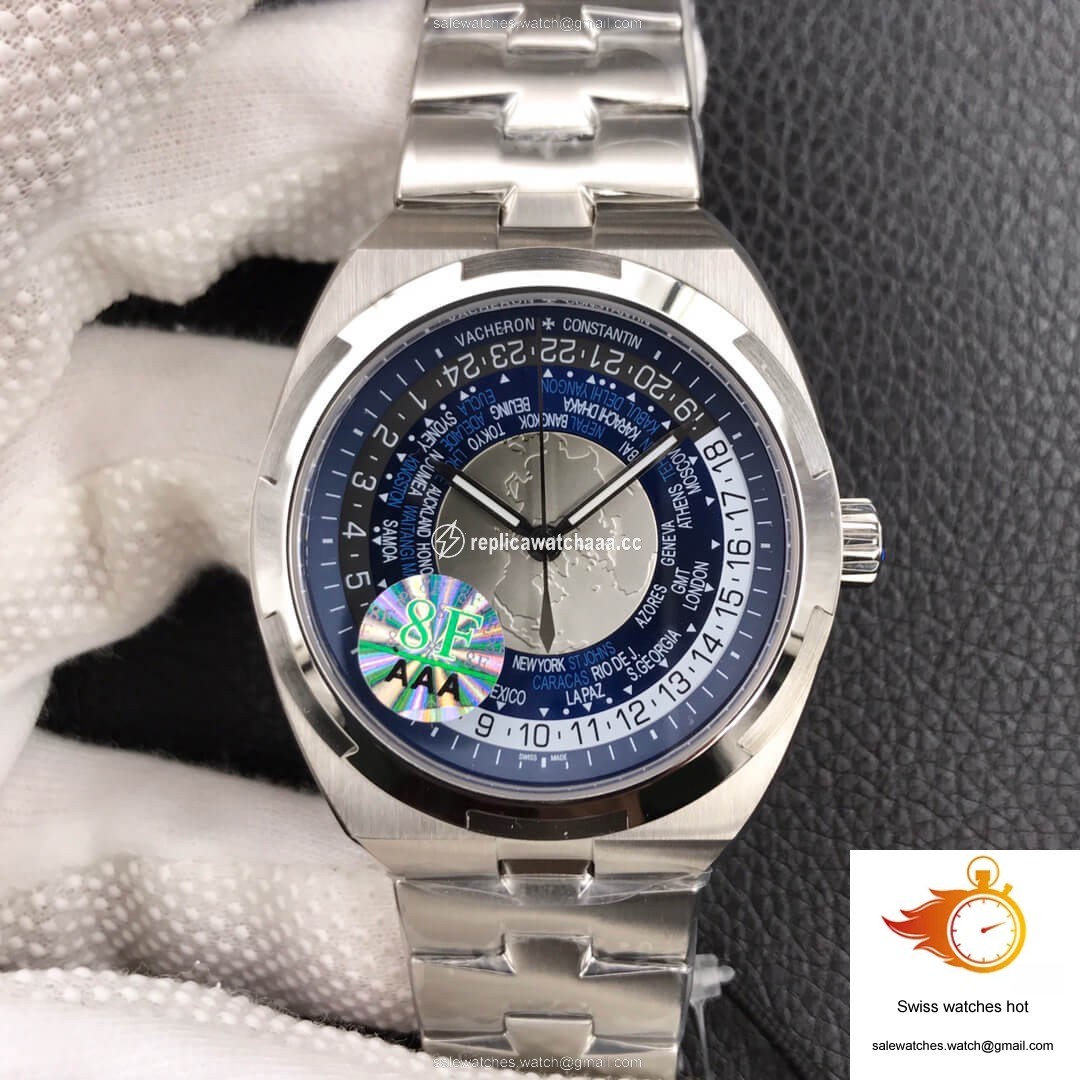 Vacheron Constantin Overseas 7700V/110A-B172 World Time 8F Factory Blue Dial 1 Vacheron Constantin Overseas 7700V/110A-B172 World Time 8F Factory Blue Dial 1