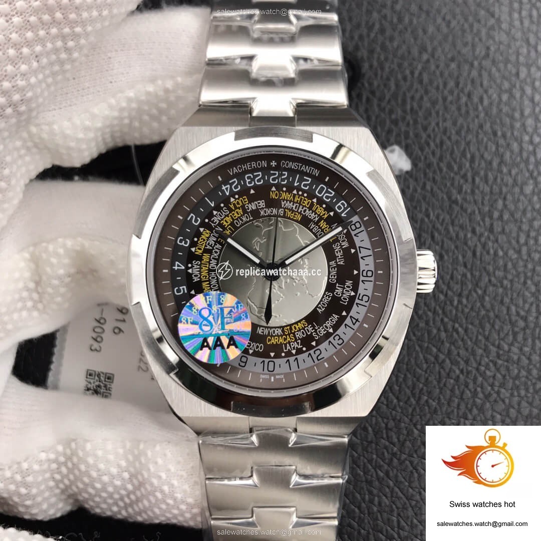 Vacheron Constantin Overseas 7700V/110A-B176 World Time 8F Factory Brown Dial 1 Vacheron Constantin Overseas 7700V/110A-B176 World Time 8F Factory Brown Dial 1