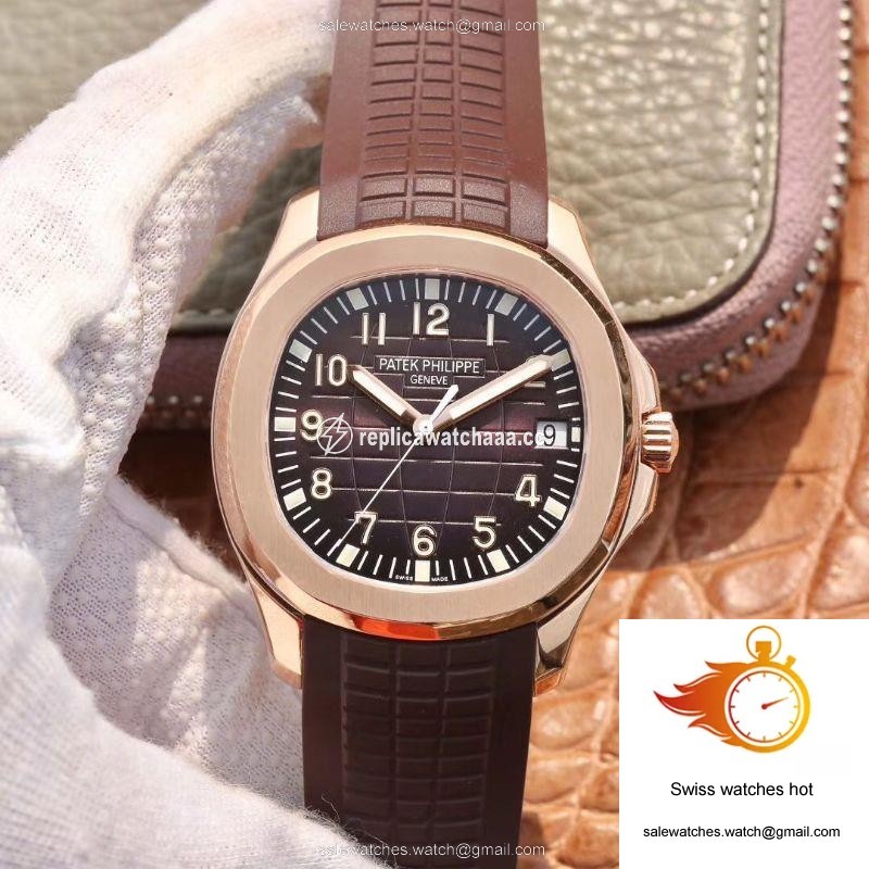 Patek Philippe Aquanaut 5167R-001 40mm ZF Factory Dark Brown Dial 1 Patek Philippe Aquanaut 5167R-001 40mm ZF Factory Dark Brown Dial 1