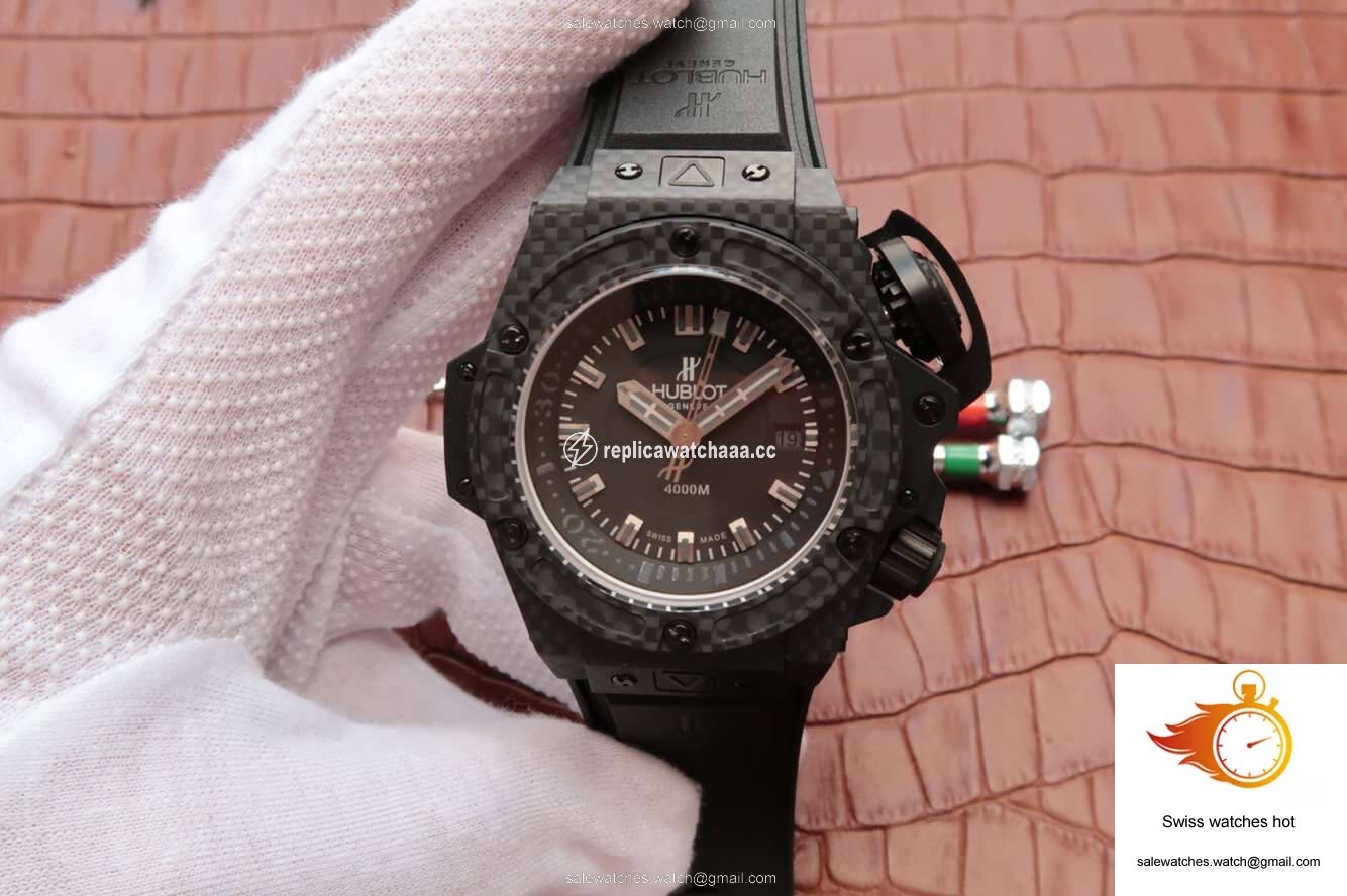 Hublot King Power Oceanographic 4000M 731.QX.1140.RX V6 Factory Forged Carbon Fiber 1 Hublot King Power Oceanographic 4000M 731.QX.1140.RX V6 Factory Forged Carbon Fiber 1