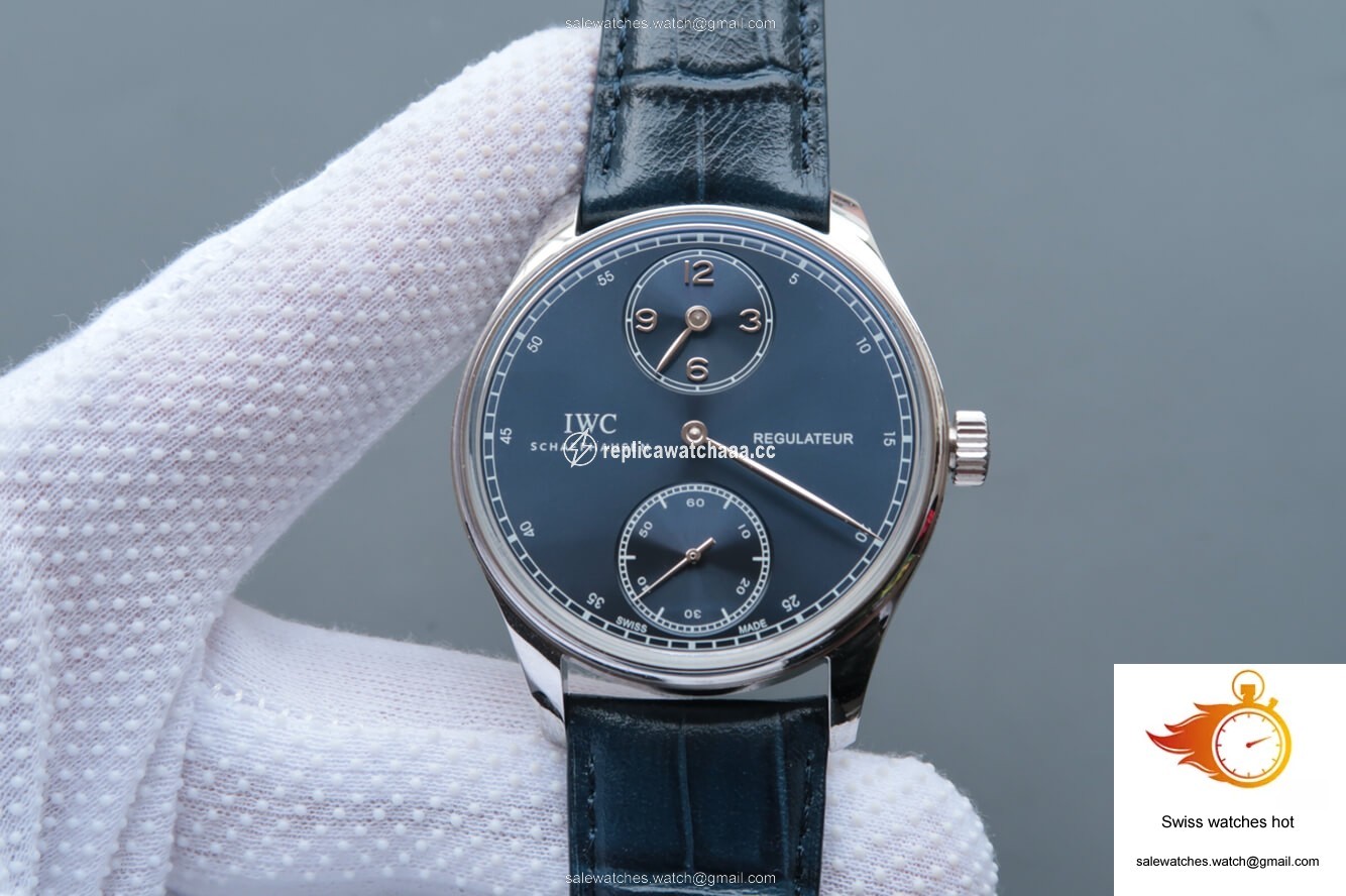 IWC Portugieser IW544401 YL Factory Blue Dial 1 IWC Portugieser IW544401 YL Factory Blue Dial 1
