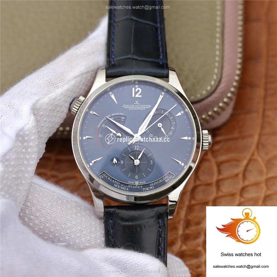 Jaeger LeCoultre Master 1422521 TWA Factory Blue Dial 1 Jaeger LeCoultre Master 1422521 TWA Factory Blue Dial 1