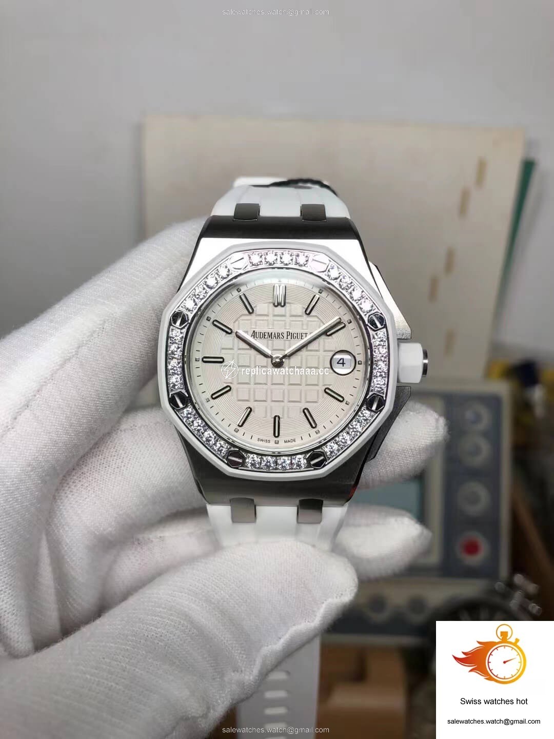 Audemars Piguet Royal Oak Offshore 67540SK.ZZ.A010CA.01 White Dial 1 Audemars Piguet Royal Oak Offshore 67540SK.ZZ.A010CA.01 White Dial 1