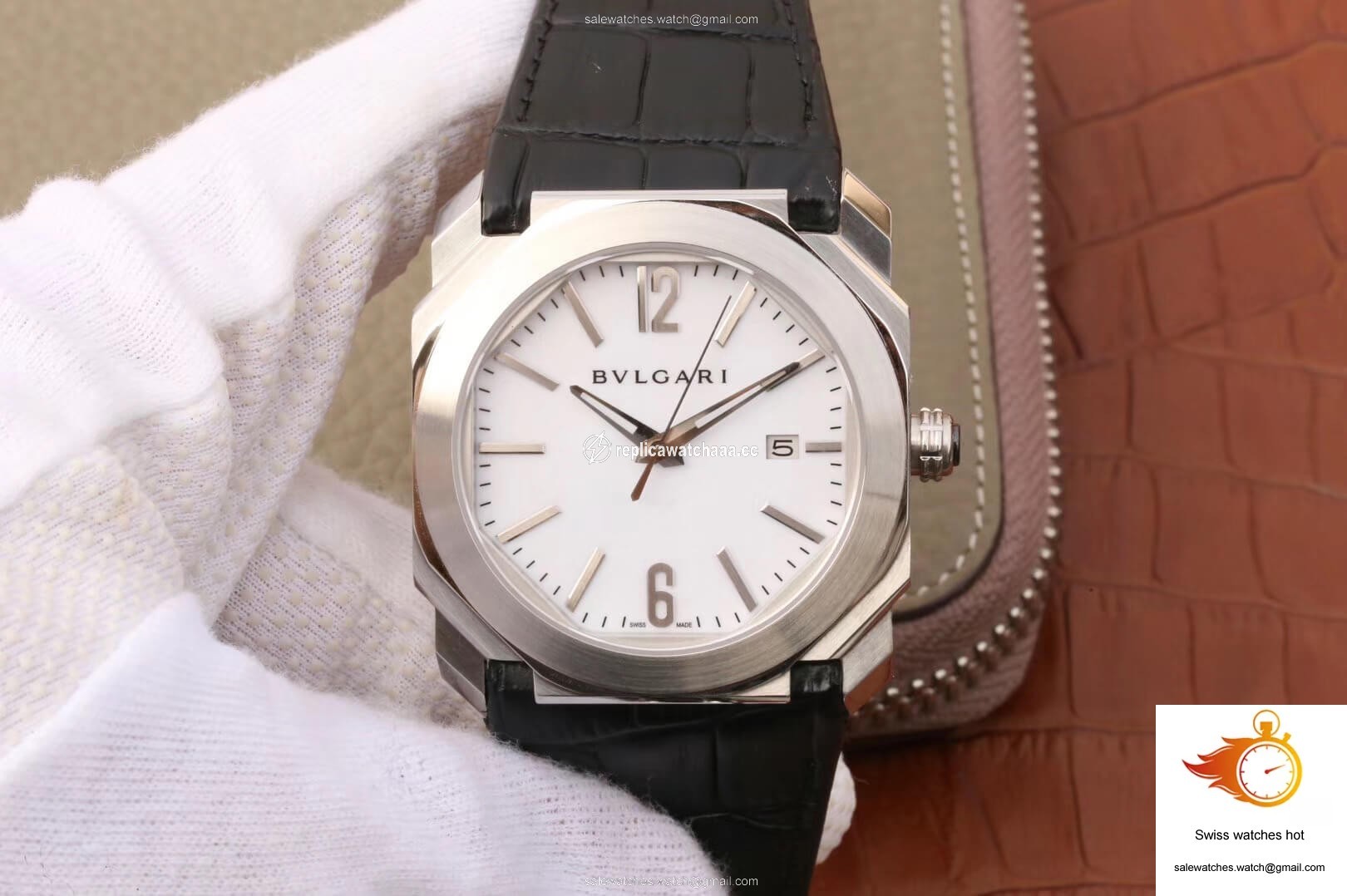 Bvlgari Octo 102779 OC41C6SLD White Dial 1 Bvlgari Octo 102779 OC41C6SLD White Dial 1
