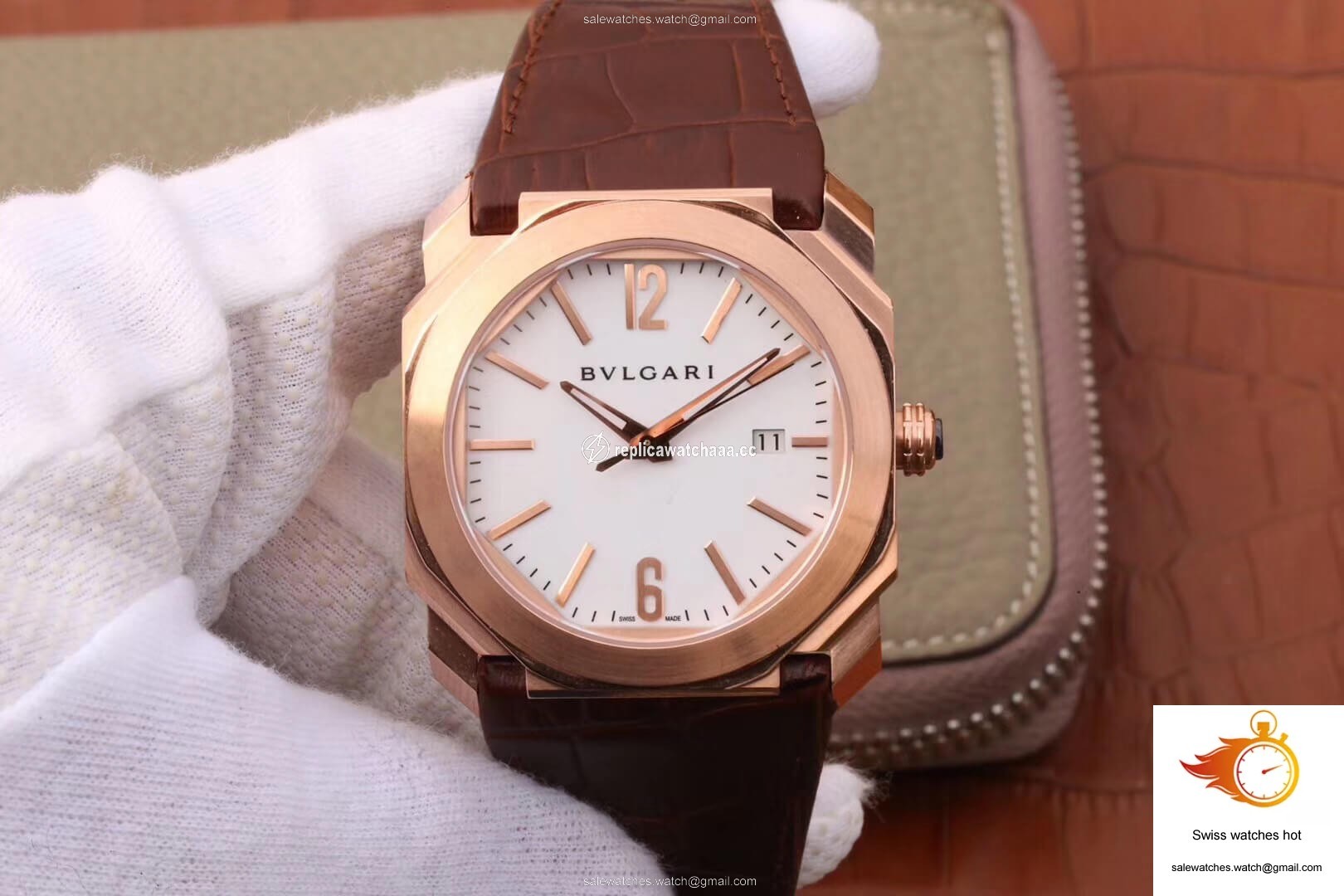 Bvlgari Octo 102119 BGOP38WGLD White Dial 1 Bvlgari Octo 102119 BGOP38WGLD White Dial 1