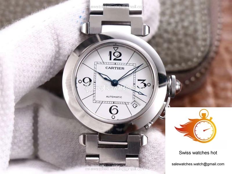 Cartier Pasha W31074M7 V9 Factory White Dial 1 Cartier Pasha W31074M7 V9 Factory White Dial 1