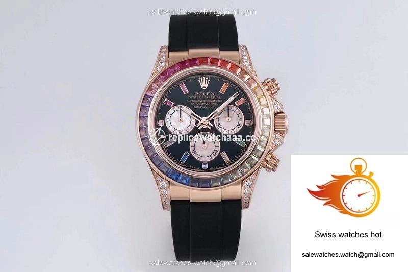 Rolex Daytona 116595RBOW BL Factory Rose Gold 1 Rolex Daytona 116595RBOW BL Factory Rose Gold 1