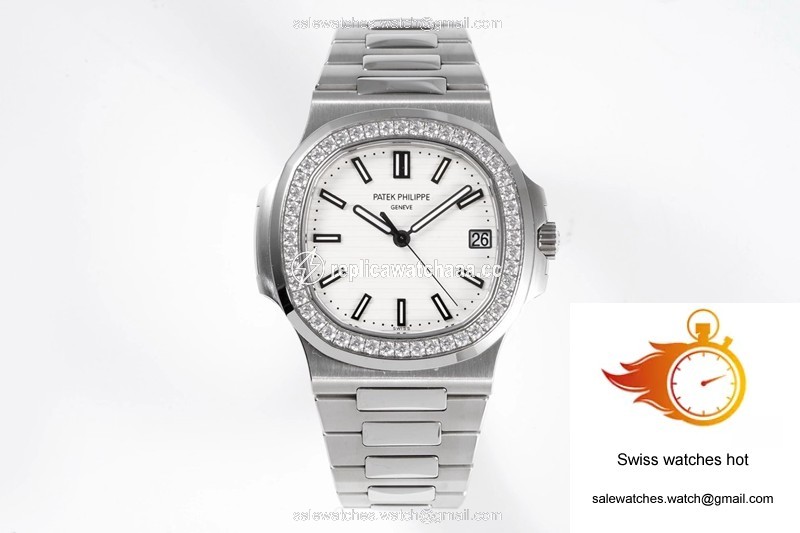 Patek Philippe Nautilus 5713/1G-010 PPF Factory V4 White Dial 1 Patek Philippe Nautilus 5713/1G-010 PPF Factory V4 White Dial 1