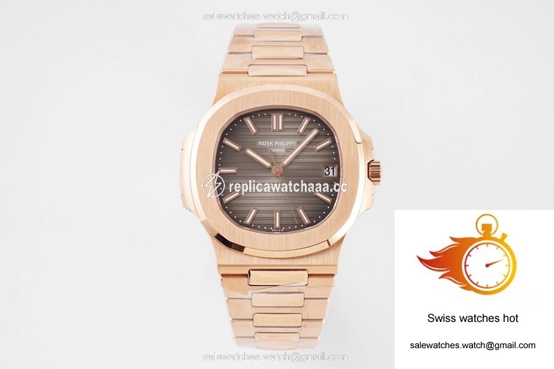 Patek Philippe Nautilus 5711/1R-001 PPF Factory V4 Rose Gold Brown Dial 1 Patek Philippe Nautilus 5711/1R-001 PPF Factory V4 Rose Gold Brown Dial 1