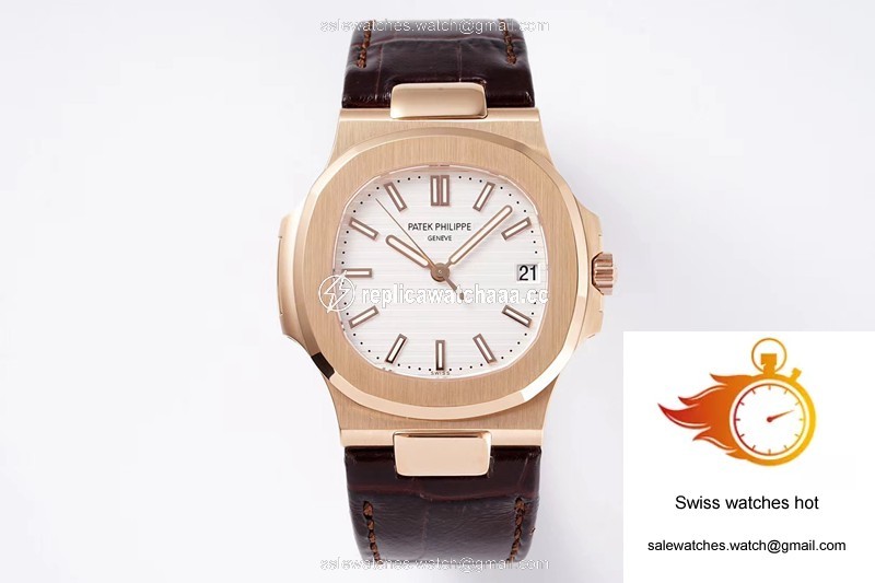 Patek Philippe Nautilus 5711R-001 PPF Factory V4 White Dial 1 Patek Philippe Nautilus 5711R-001 PPF Factory V4 White Dial 1