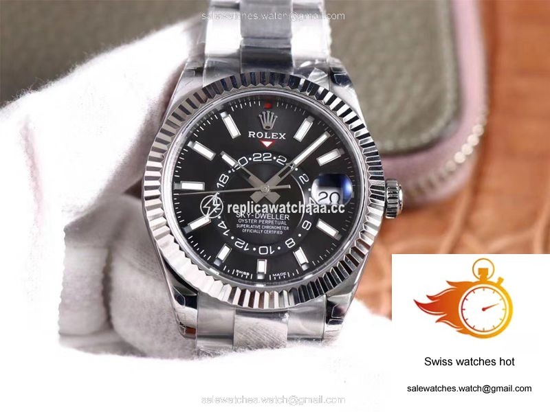 Rolex Sky Dweller M326934-0005 Noob Factory Black Dial 1 Rolex Sky Dweller M326934-0005 Noob Factory Black Dial 1