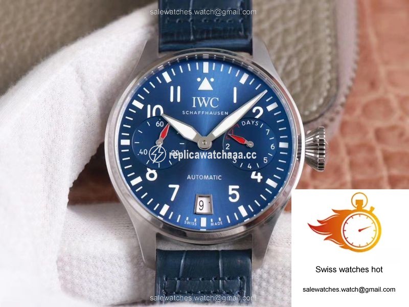 IWC Big Pilot IW501008 Boutique London Edition ZF Factory Blue Dial 1 IWC Big Pilot IW501008 Boutique London Edition ZF Factory Blue Dial 1