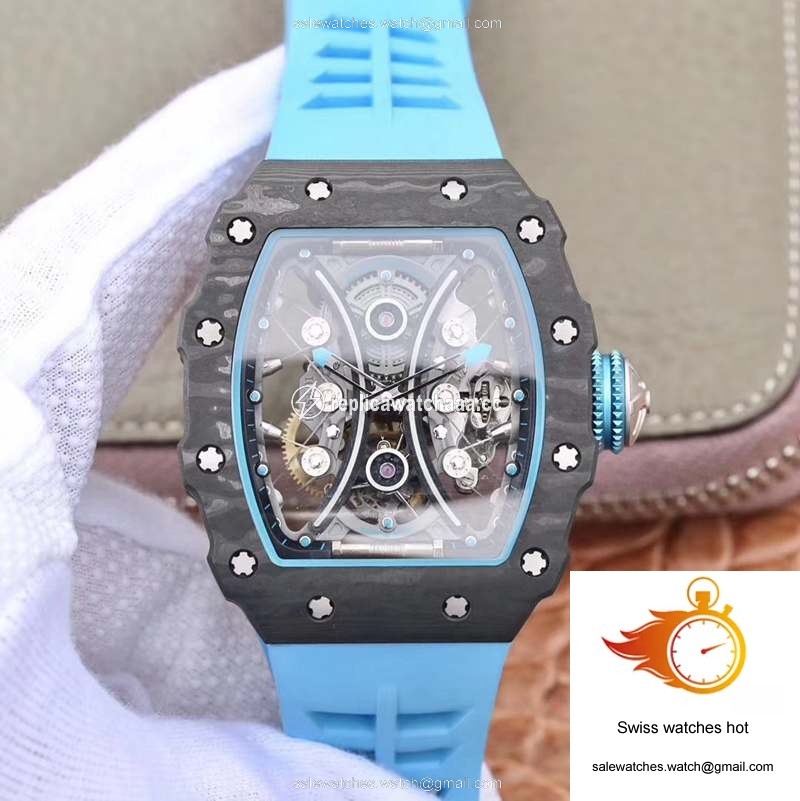 Richard Mille RM53-01 Tourbillon Pablo Mac Donough JB Factory Black Hollow dial 1 Richard Mille RM53-01 Tourbillon Pablo Mac Donough JB Factory Black Hollow dial 1