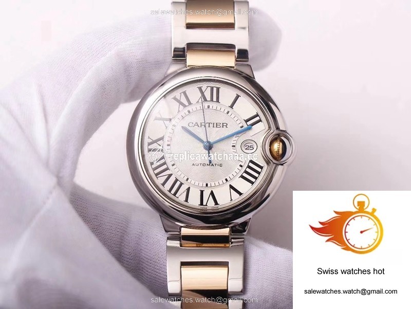 Ballon Bleu de Cartier W69009Z3 Wrap Gold V9 Factory Silver White Dial 1 Ballon Bleu de Cartier W69009Z3 Wrap Gold V9 Factory Silver White Dial 1
