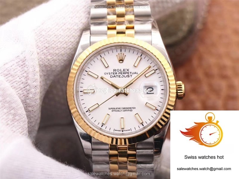 Rolex Datejust M126233-0019 EW Factory White Dial 1 Rolex Datejust M126233-0019 EW Factory White Dial 1
