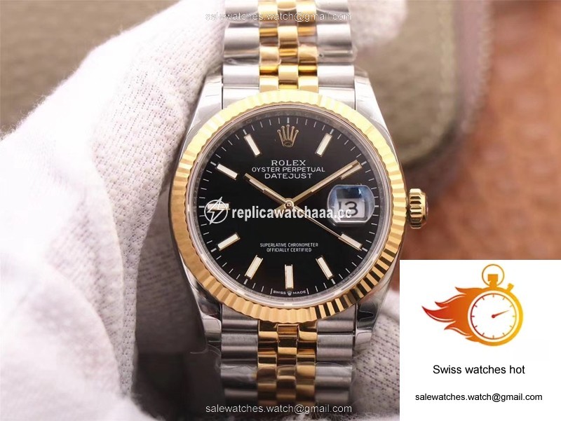 Rolex Datejust 126233 EW Factory Black Dial 1 Rolex Datejust 126233 EW Factory Black Dial 1