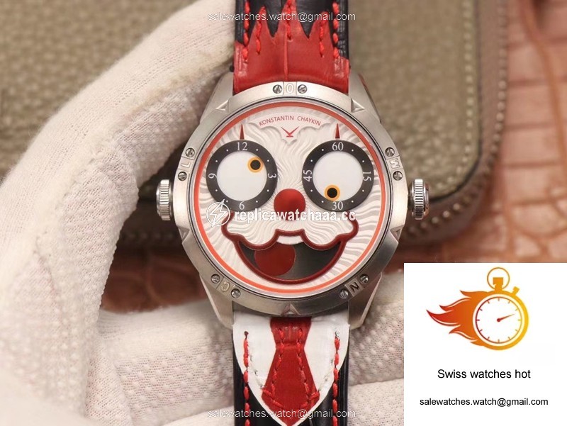 Konstantin Chaykin Clown V2 TW Factory White Dial 1 Konstantin Chaykin Clown V2 TW Factory White Dial 1