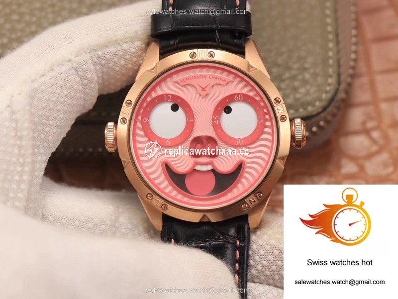 Konstantin Chaykin Joker RG Clown TW Factory Pink Dial 1 Konstantin Chaykin Joker RG Clown TW Factory Pink Dial 1