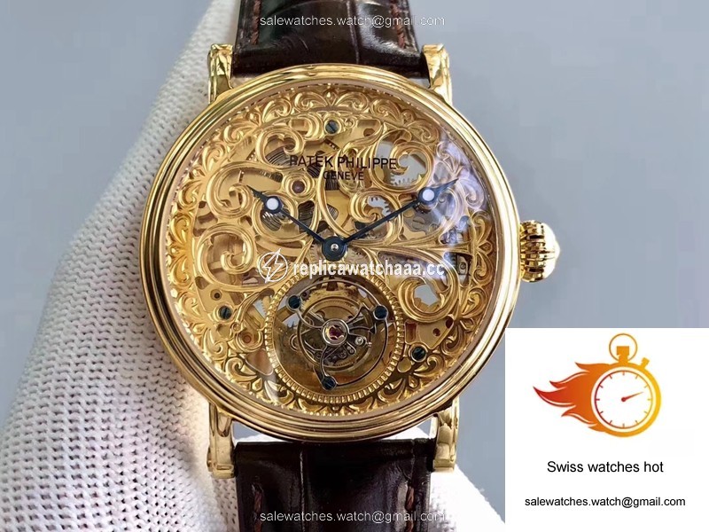 Patek Philippe Tourbillon Yellow Gold Skeleton Dial 1 Patek Philippe Tourbillon Yellow Gold Skeleton Dial 1