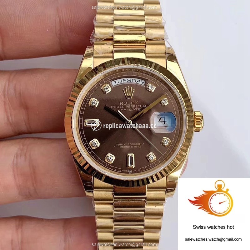 Rolex Day-Date M128238-0022 Yellow Gold EW Factory Gray Dial 1 Rolex Day-Date M128238-0022 Yellow Gold EW Factory Gray Dial 1