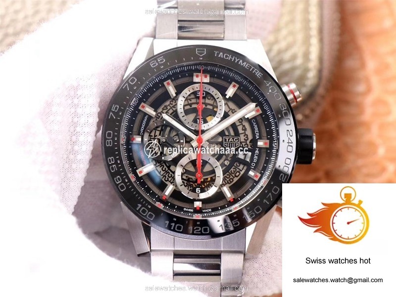 TAG Heuer Carrera CAR2A1W.BA0703 XF Factory Black Dial 1 TAG Heuer Carrera CAR2A1W.BA0703 XF Factory Black Dial 1