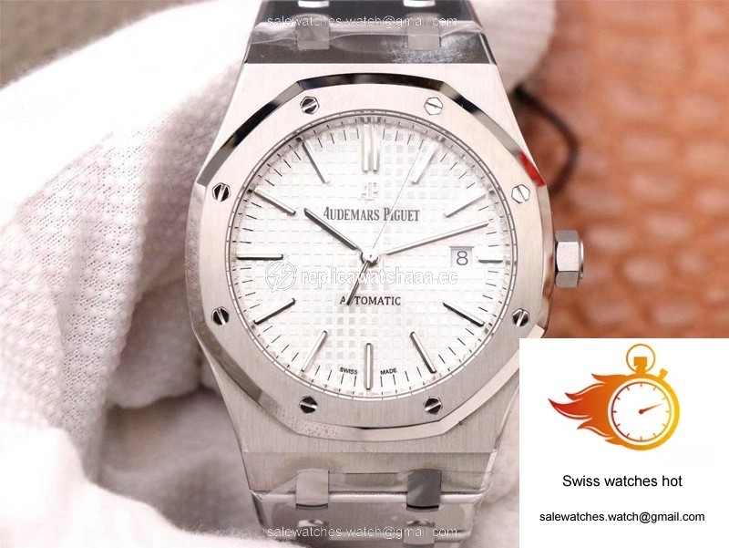 Audemars Piguet Royal Oak 15400ST.OO.1220ST.02 ZF Factory White Dial 1 Audemars Piguet Royal Oak 15400ST.OO.1220ST.02 ZF Factory White Dial 1