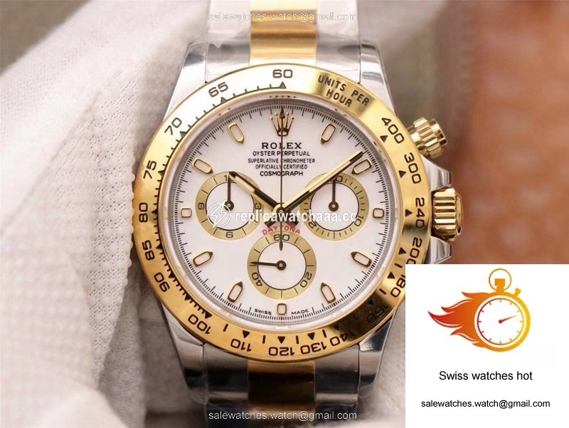 Rolex Daytona Cosmograph m116503-0001 Noob Factory White Dial 1 Rolex Daytona Cosmograph m116503-0001 Noob Factory White Dial 1