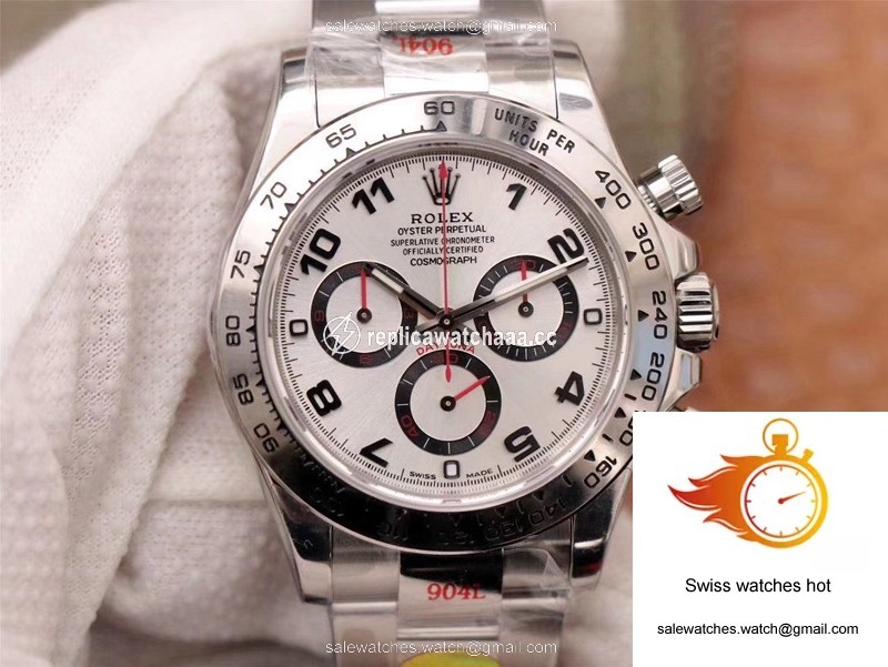 Rolex Daytona Cosmograph 116509-78599 Noob Factory White Dial 1 Rolex Daytona Cosmograph 116509-78599 Noob Factory White Dial 1