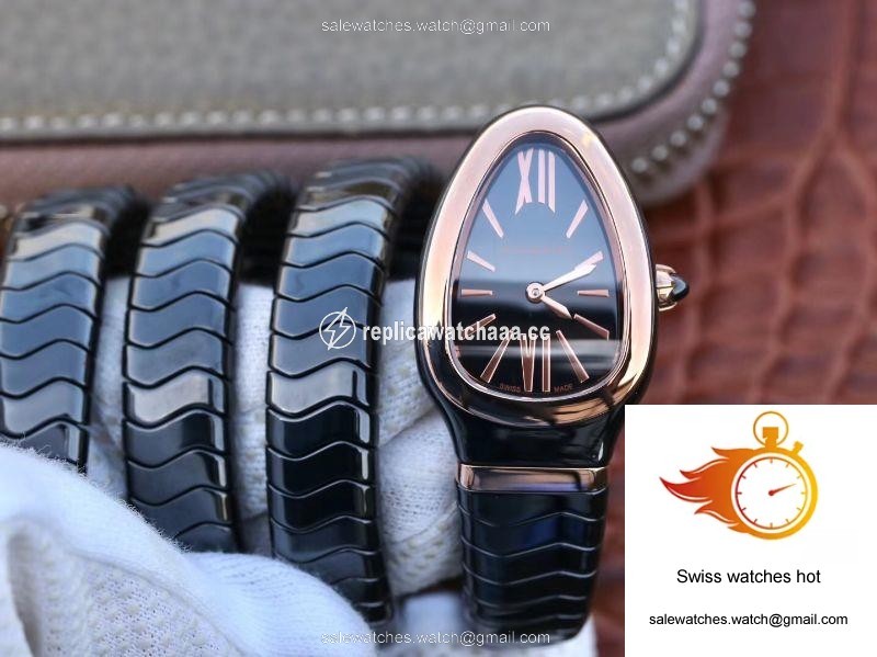 Bvlgari Serpenti Spiga Watch 102885 BV Factory Rose Gold No Diamond 1 Bvlgari Serpenti Spiga Watch 102885 BV Factory Rose Gold No Diamond 1