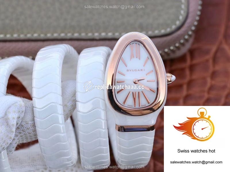 Bvlgari Serpenti Spiga Watch 102886 BV Factory Rose Gold No Diamond 1 Bvlgari Serpenti Spiga Watch 102886 BV Factory Rose Gold No Diamond 1