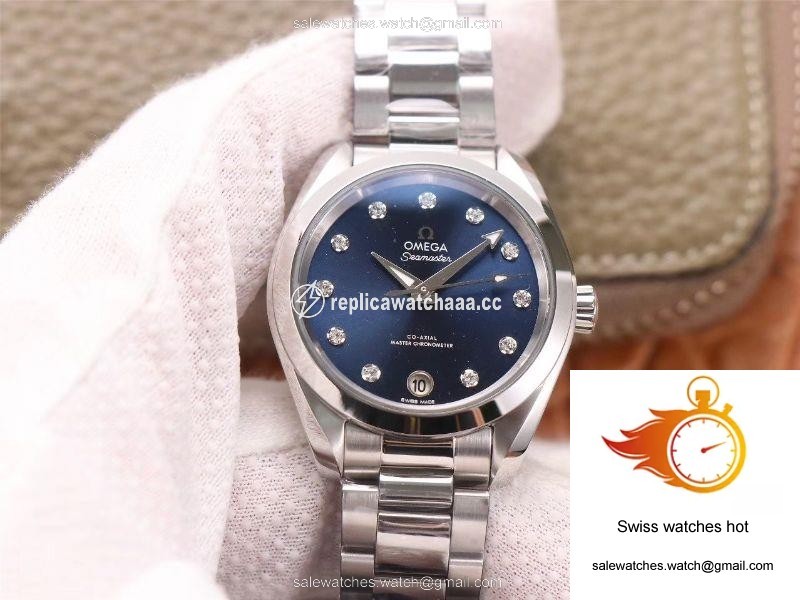 VS Factory Replica Omega Seamaster 220.10.38.20.53.001 Aqua Terra 150M CO AXIAL Master Chronometer Ladies Watch 1 VS Factory Replica Omega Seamaster 220.10.38.20.53.001 Aqua Terra 150M CO AXIAL Master Chronometer Ladies Watch 1