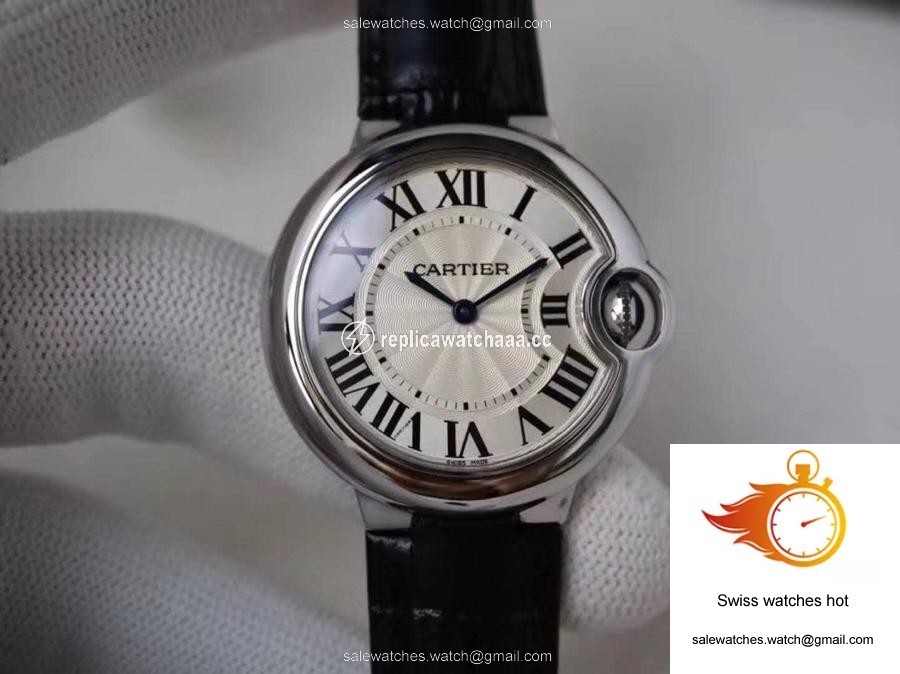 Ballon Bleu De Cartier WE902073 33MM V6 Factory Silver Dial 1 Ballon Bleu De Cartier WE902073 33MM V6 Factory Silver Dial 1