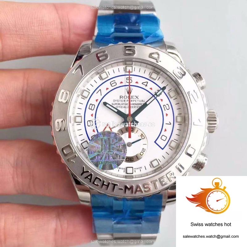 Rolex Yacht Master II 116689 JF Factory White Dial 1 Rolex Yacht Master II 116689 JF Factory White Dial 1