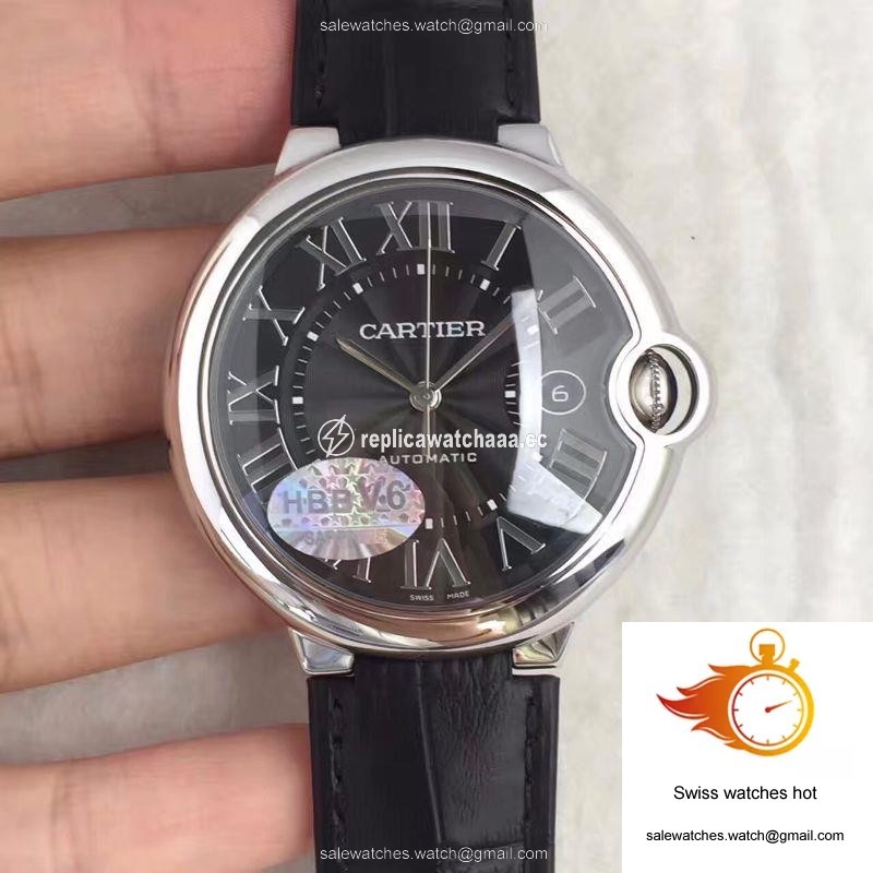 Ballon Bleu De Cartier 42MM WSBB0003 V6 Factory Black Dial 1 Ballon Bleu De Cartier 42MM WSBB0003 V6 Factory Black Dial 1
