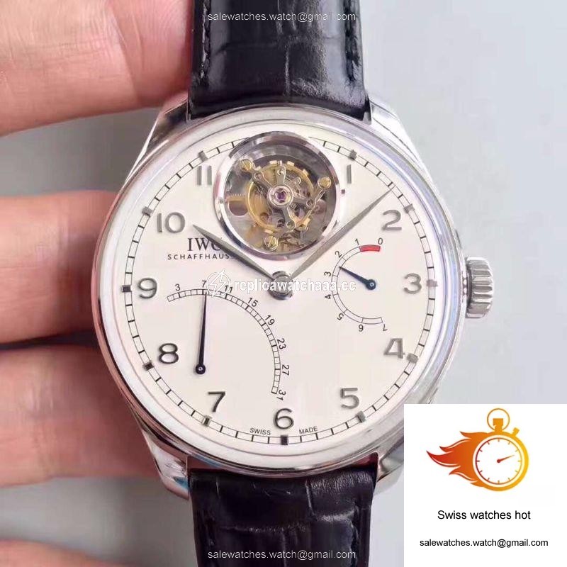 IWC Portugieser Tourbillon Mystere Retrograde IW504601 YL Factory White Dial 1 IWC Portugieser Tourbillon Mystere Retrograde IW504601 YL Factory White Dial 1