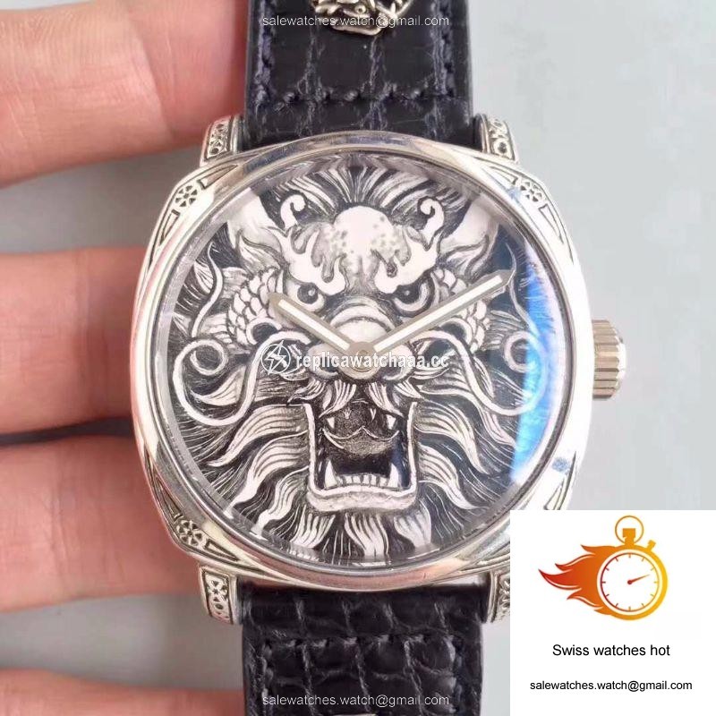Panerai Radiomir FIRENZE Hand-Drawn Dragon Pattern Dial 1 Panerai Radiomir FIRENZE Hand-Drawn Dragon Pattern Dial 1