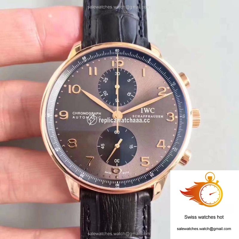 IWC Portugieser Chronograph IW371482 ZF Factory Anthracite Dial 1 IWC Portugieser Chronograph IW371482 ZF Factory Anthracite Dial 1