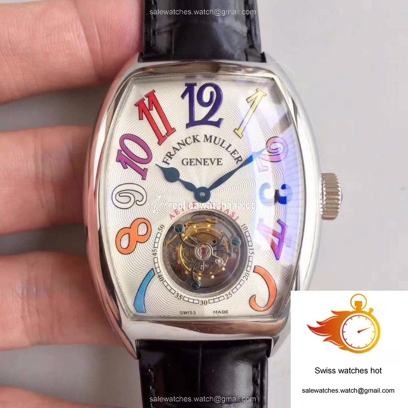 Franck Muller Crazy Color Dreams Tourbillon 8880 White Dial 1 Franck Muller Crazy Color Dreams Tourbillon 8880 White Dial 1