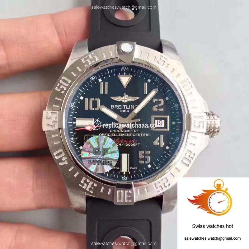 Breitling Avenger II Seawolf A1733110/F563/152S GF Factory Dark Blue Dial 1 Breitling Avenger II Seawolf A1733110/F563/152S GF Factory Dark Blue Dial 1