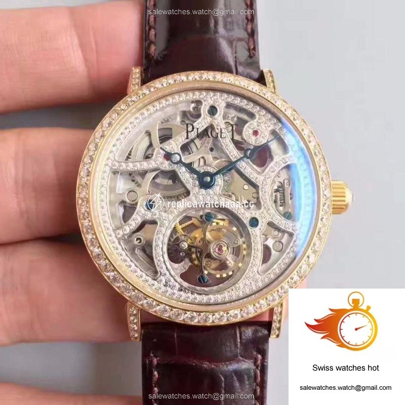 Piaget High-grade Jewelry Tourbillon Hollow Dial 1 Piaget High-grade Jewelry Tourbillon Hollow Dial 1