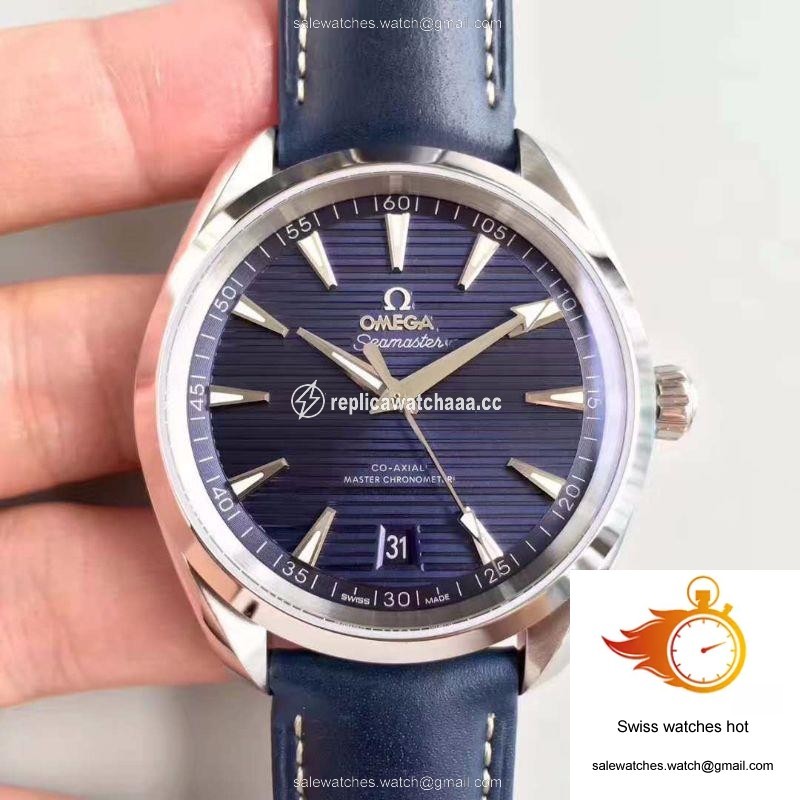 Omega Seamaster Aqua Terra 150M Master Co-Axial Baselworld Blue Textured Dial 1 Omega Seamaster Aqua Terra 150M Master Co-Axial Baselworld Blue Textured Dial 1