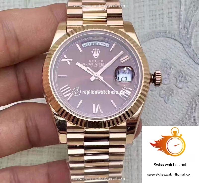 Rolex Day Date 228235 2018 40mm EW Factory Purple Dial 1 Rolex Day Date 228235 2018 40mm EW Factory Purple Dial 1