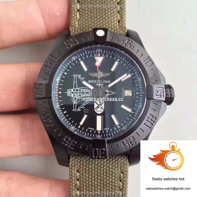 Breitling Avenger II Seawolf Boelcke M173316Y/BE72 GF Factory Black Dial 1 Breitling Avenger II Seawolf Boelcke M173316Y/BE72 GF Factory Black Dial 1