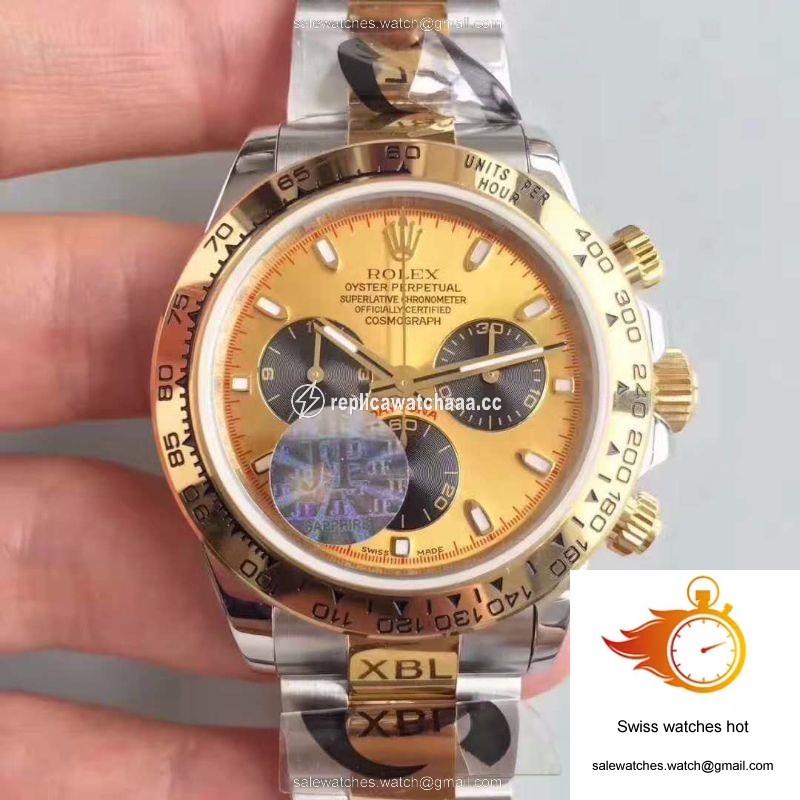 Rolex Daytona Cosmograph 116503 JF Factory Yellow Gold Dial 1 Rolex Daytona Cosmograph 116503 JF Factory Yellow Gold Dial 1