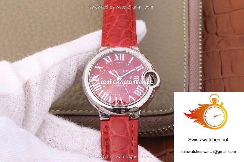 Ballon Bleu De Cartier 33MM WSBB0022 TW Factory Red Dial 1 Ballon Bleu De Cartier 33MM WSBB0022 TW Factory Red Dial 1